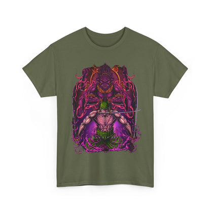 Roronoa Zoro T-Shirt – 100% Cotton One Piece Anime Tee for True Fans