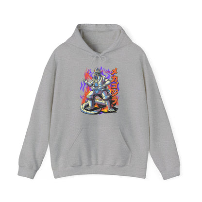 Mechagodzilla Kaiju Hoodie – 100% Cotton | Monsterverse Anime Streetwear for Kaiju Fans