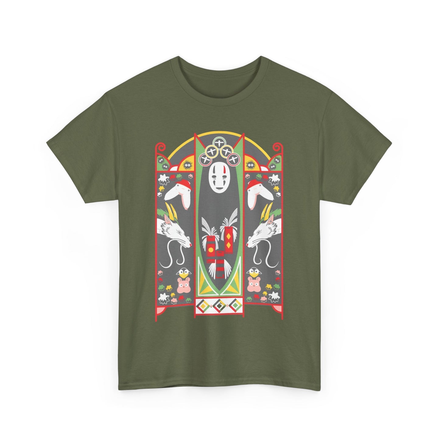 Spirited Away No Face T-Shirt | 100% Cotton Studio Ghibli Anime Tee