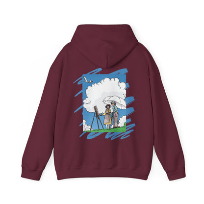 The Wind Rises Hoodie with Back Print – 100% Cotton Studio Ghibli Inspired Pullover