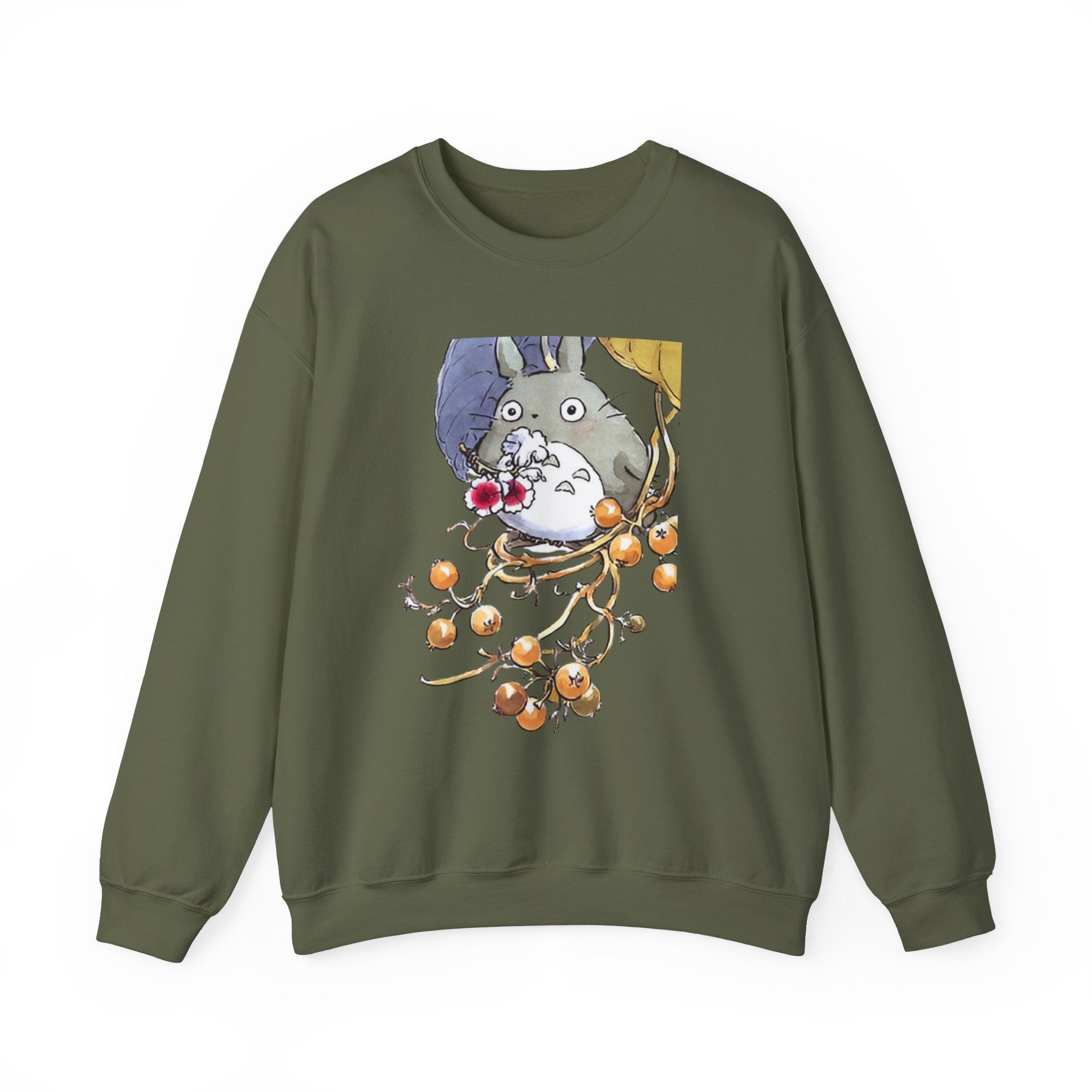 ファッション雑貨 totoro My Neighbor Totoro by the Moon Black & White Sweatshirt