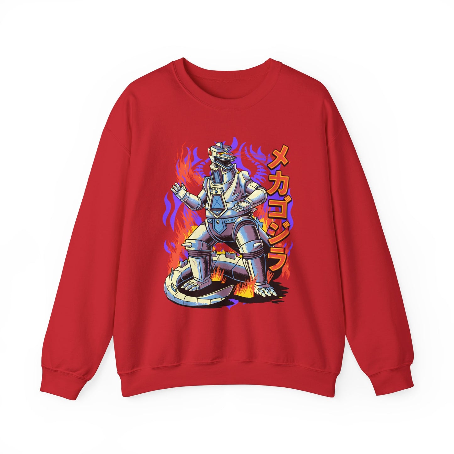Mechagodzilla Kaiju Sweatshirt – 100% Cotton | Classic Monster Anime Apparel for Kaiju Fans