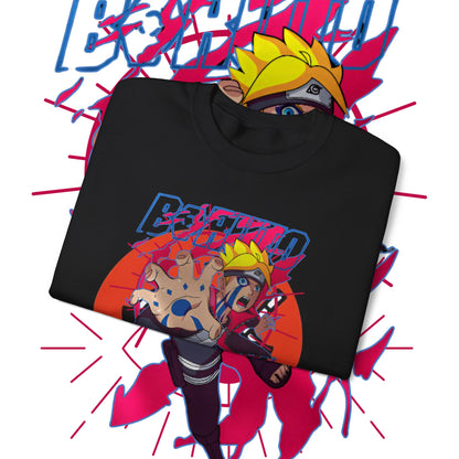 Boruto Hero Anime Sweatshirt | 100% Cotton Ninja Streetwear