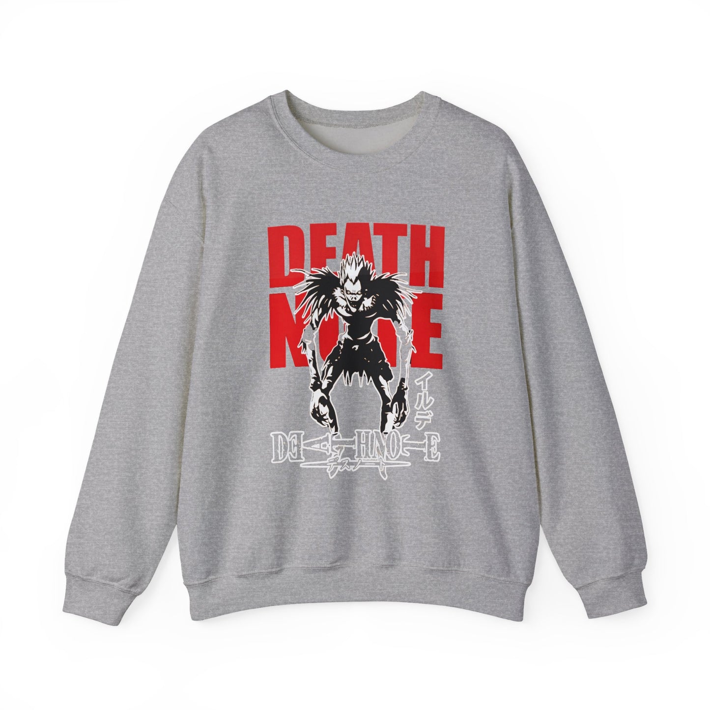 Ryuk Shinigami Death Note Sweatshirt – 100% Cotton Anime Pullover for Dark Anime Fans
