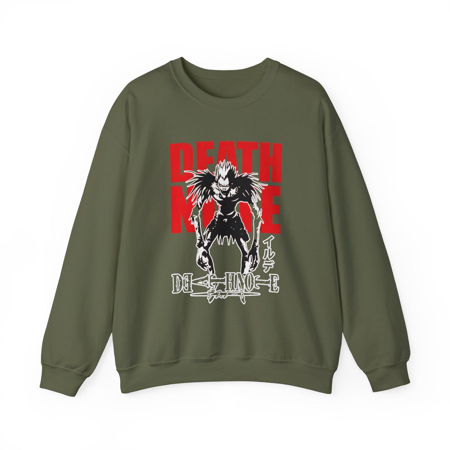 Ryuk Shinigami Death Note Sweatshirt – 100% Cotton Anime Pullover for Dark Anime Fans