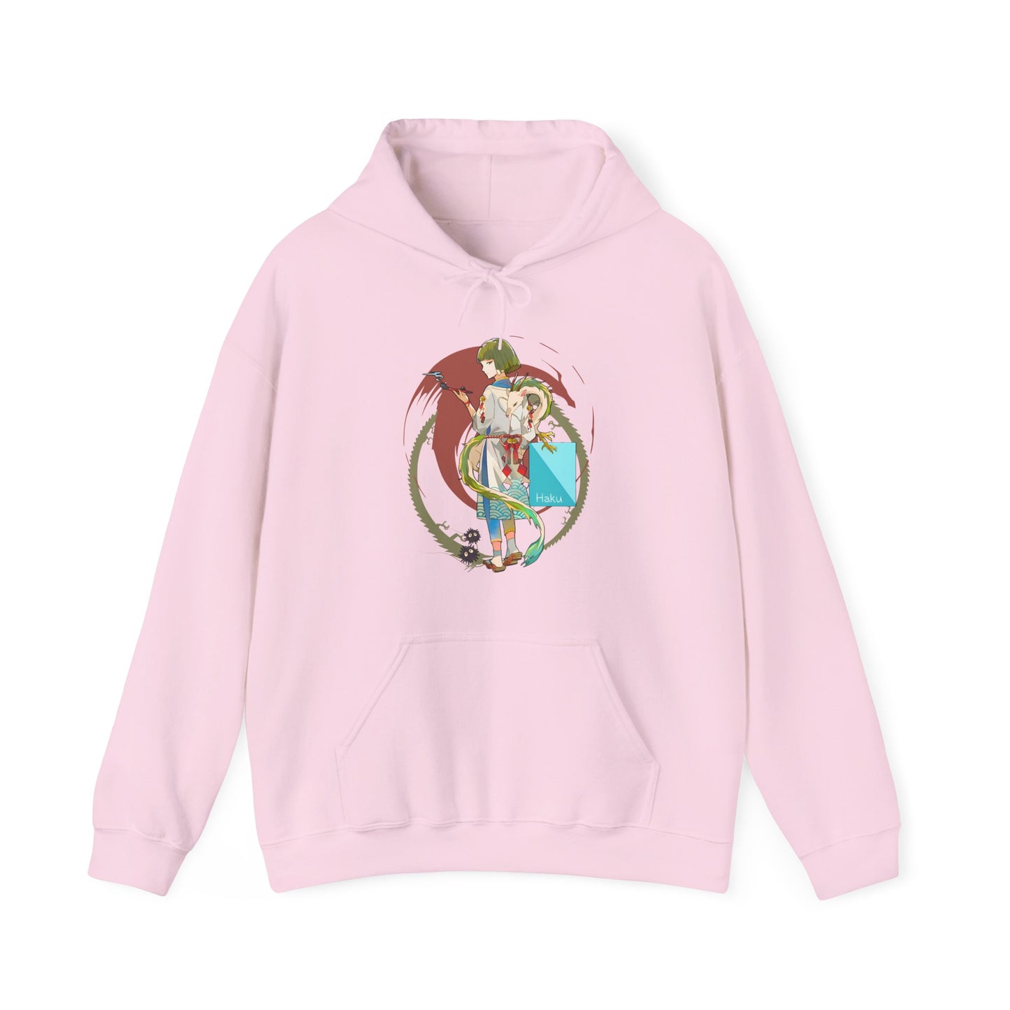 Haku Spirited Away Hoodie – 100% Cotton Studio Ghibli Hoodie for Anime and Fantasy Fans