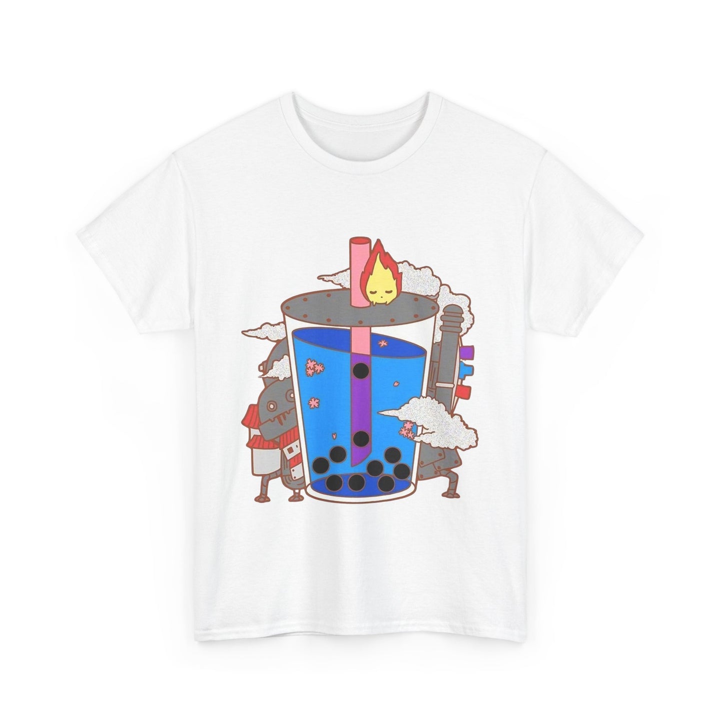 Howl’s Moving Castle Smoothie T-Shirt | 100% Cotton Studio Ghibli Anime Tee