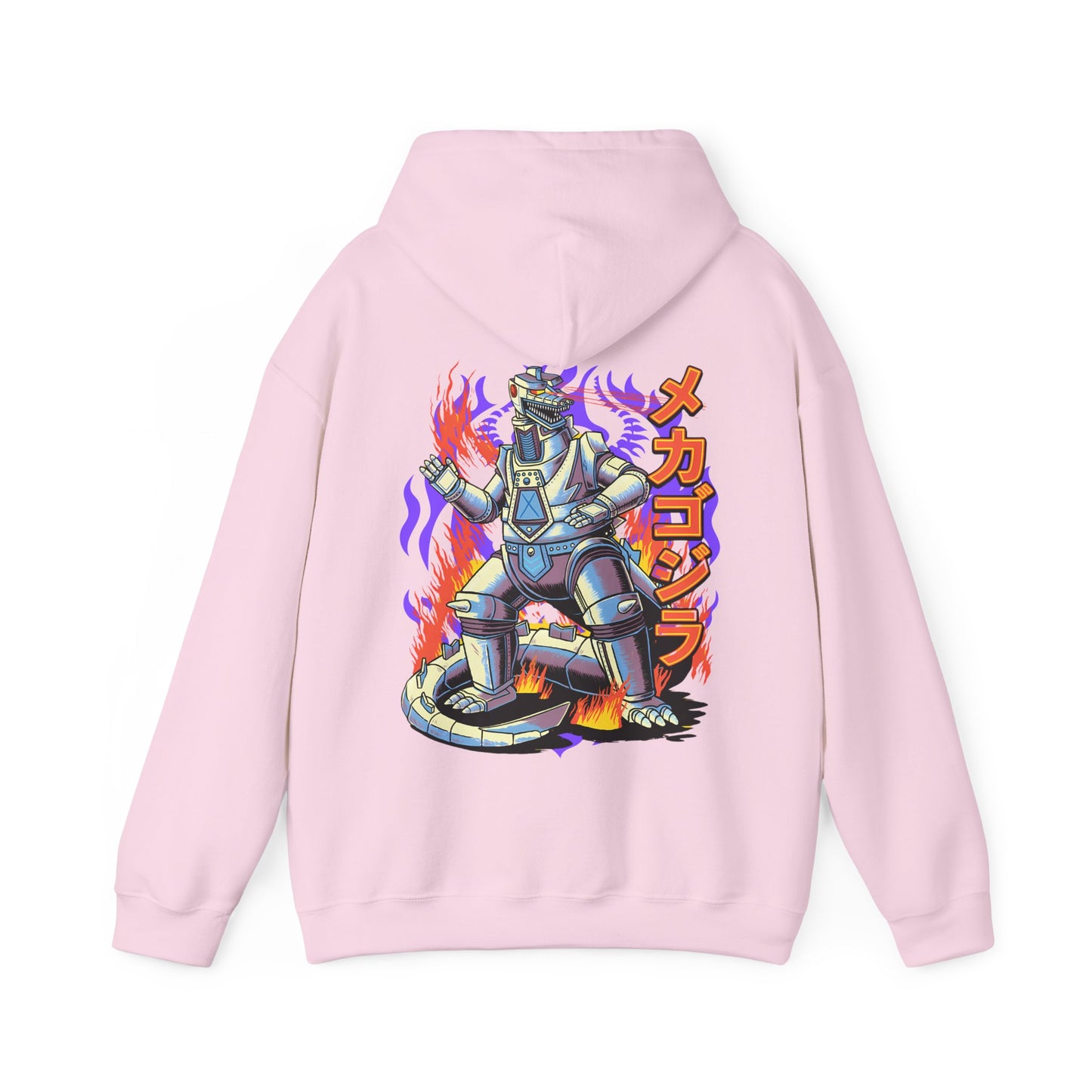 Mechagodzilla Kaiju Hoodie – 100% Cotton with Epic Back Print | Monsterverse Anime Streetwear