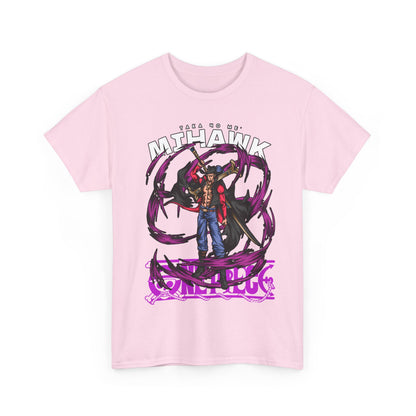 Dracule Mihawk One Piece T-Shirt – 100% Cotton Anime Tee for Warlord Fans
