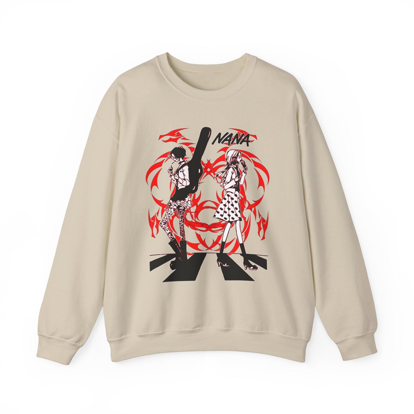 Nana Osaki Black Stones Sweatshirt – 100% Cotton | Stylish Anime Streetwear for NANA Fans