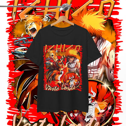Bleach Anime 100% Cotton Graphic T-Shirt for Fans