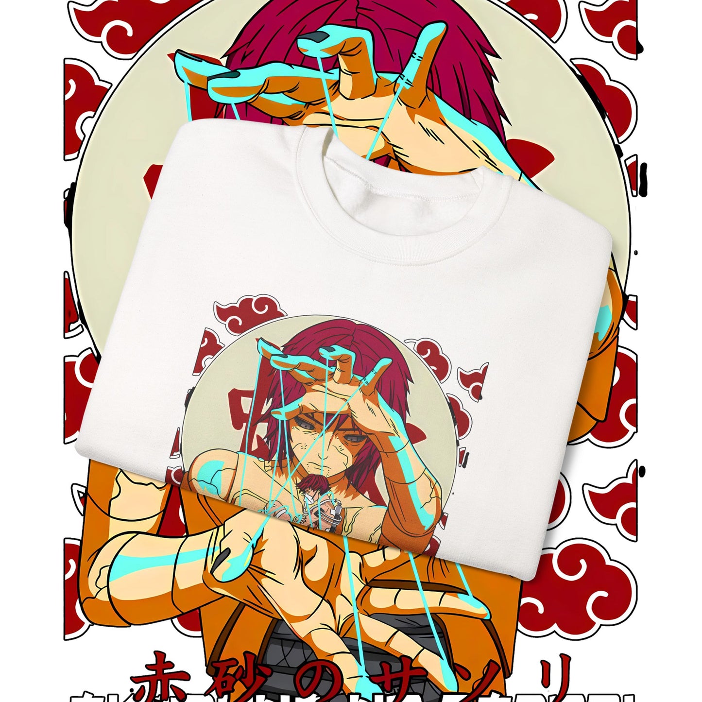 Sasori Naruto Art Cotton Sweatshirt