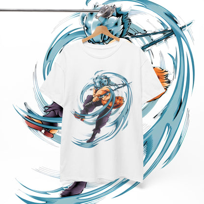Inosuke Boar Sword Fury T-Shirt | Demon Slayer | 100% Cotton Anime Tee