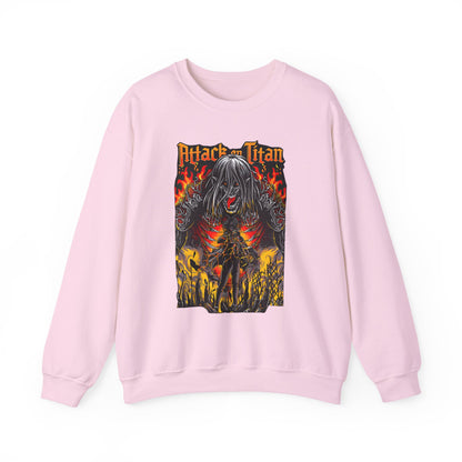 Eren Jaeger Sweatshirt – 100% Cotton Attack on Titan Anime Pullover