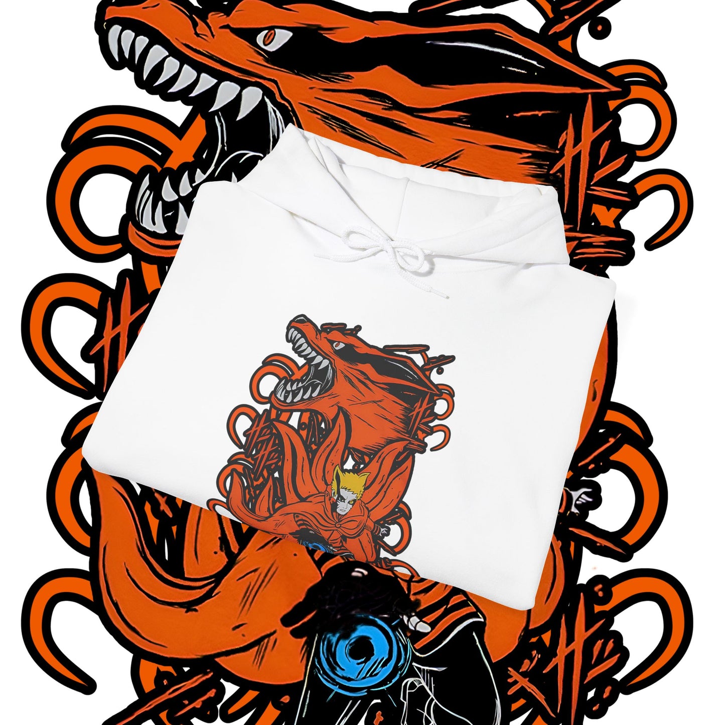 Naruto Uzumaki Kurama Hoodie | Premium Cotton Anime Sweatshirt