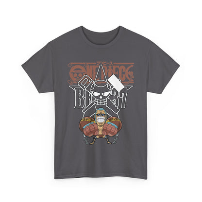 Franky One Piece T-Shirt – 100% Cotton Anime Tee for Fans