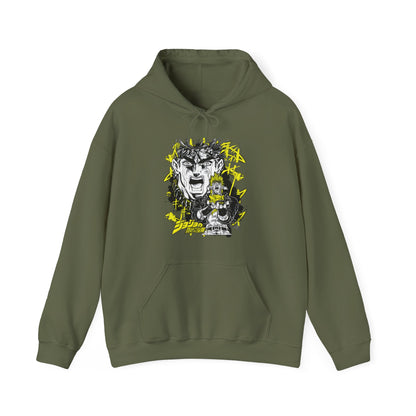 Joestar Hoodie – 100% Cotton JoJo’s Bizarre Adventure Sweatshirt for Anime Lovers