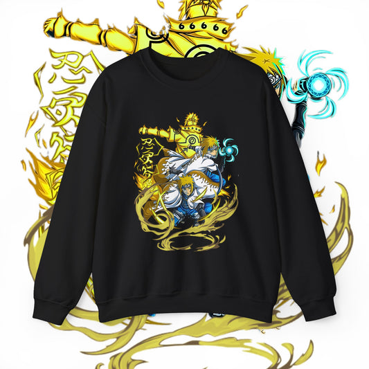 Minato Namikaze Naruto Anime Cotton Sweatshirt