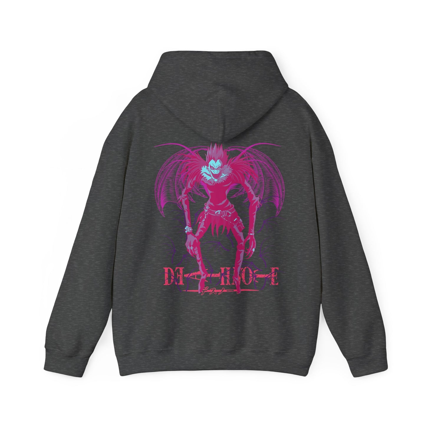 Ryuk Death Note Hoodie 100% Cotton with Back Print – Premium Anime Shinigami Design