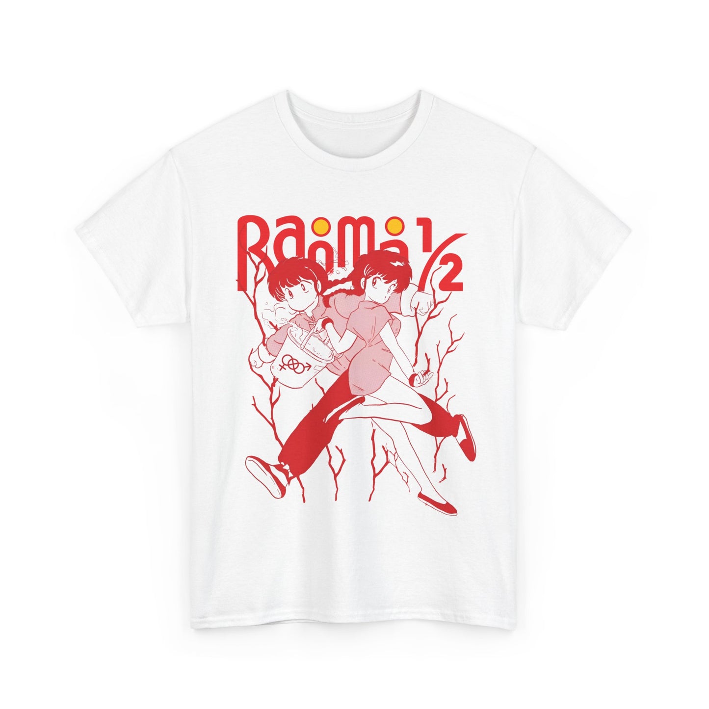 Ranma ½ Funny T-Shirt – 100% Cotton Classic Anime Tee with Hilarious Ranma Design