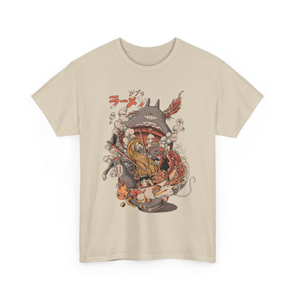 Ghibli Characters Anime T-Shirt | Studio Ghibli Cotton Tee