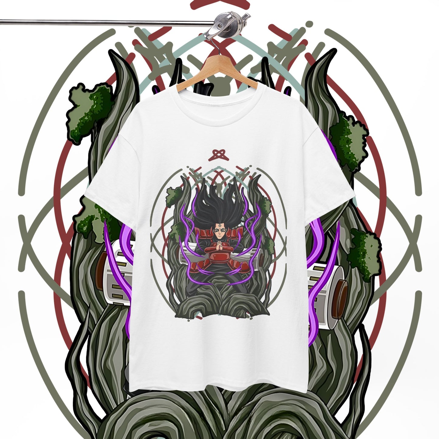 Hashirama Senju Naruto Cotton T-Shirt