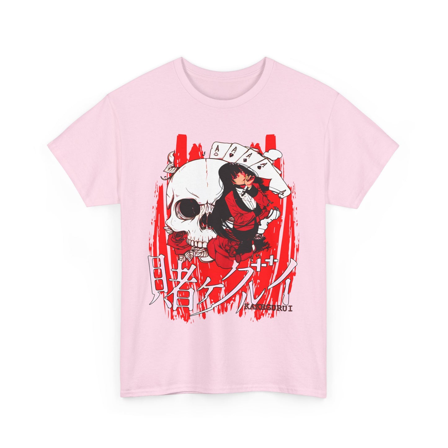 Kakegurui Anime T-Shirt – 100% Cotton Yumeko Jabami Graphic Tee for Fans