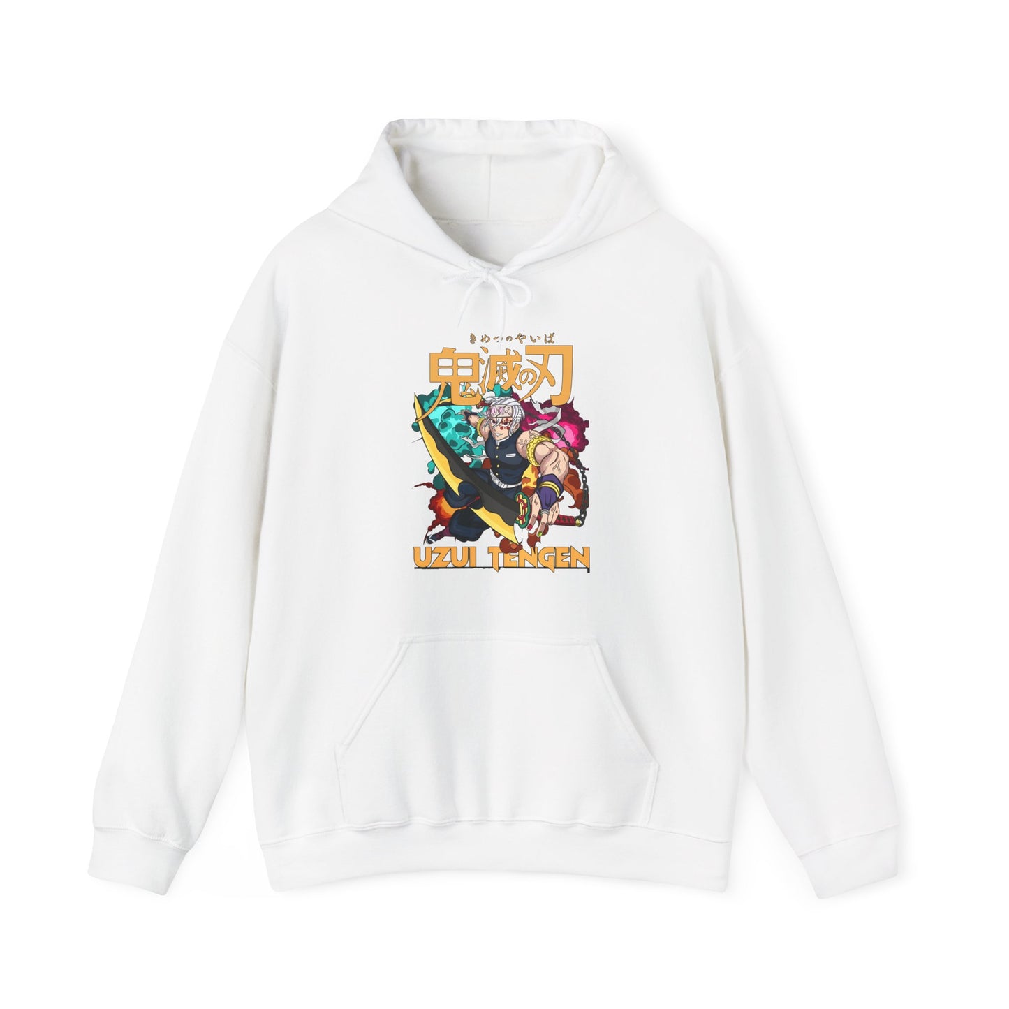 Uzui Tengen Demon Slayer Hoodie – 100% Cotton Anime Pullover for Kimetsu no Yaiba Fans
