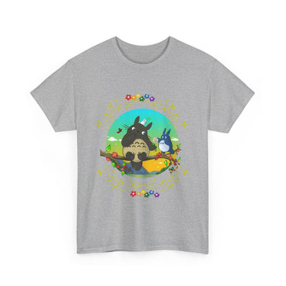 My Neighbor Totoro T-Shirt 100% Cotton Studio Ghibli Anime Tee