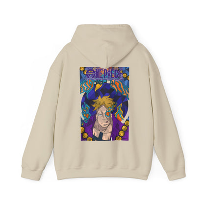 "Marco the Phoenix One Piece Hoodie – 100% Cotton Back Print Anime Sweatshirt"