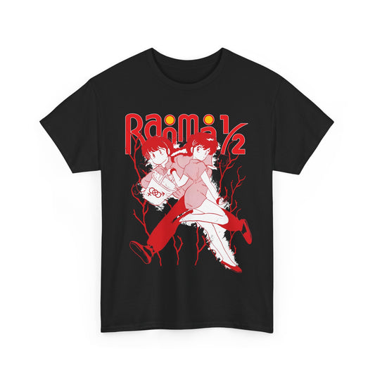 Ranma ½ Funny T-Shirt – 100% Cotton Classic Anime Tee with Hilarious Ranma Design