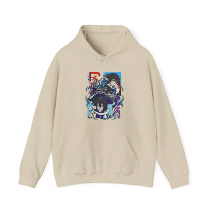 Obanai Iguro Demon Slayer Hoodie – 100% Cotton Serpent Hashira Anime Hoodie