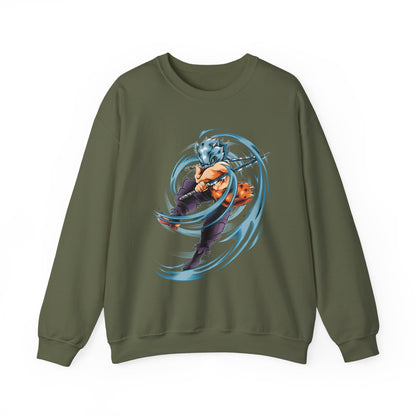 Inosuke Hashibira Demon Slayer Sweatshirt – 100% Cotton Anime Pullover for Fans
