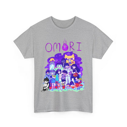 OMORI T-Shirt – 100% Cotton Indie Game Shirt Featuring OMORI Characters and Art