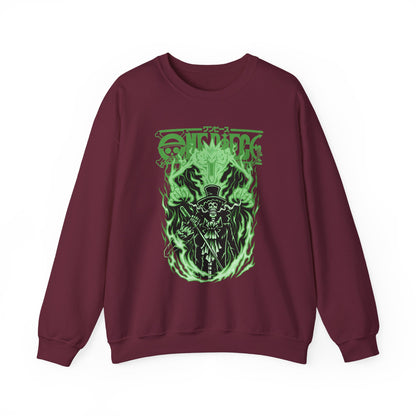 Brook One Piece Sweatshirt – 100% Cotton Anime Pullover for Soul King Fans