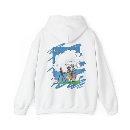 The Wind Rises Hoodie with Back Print – 100% Cotton Studio Ghibli Inspired Pullover