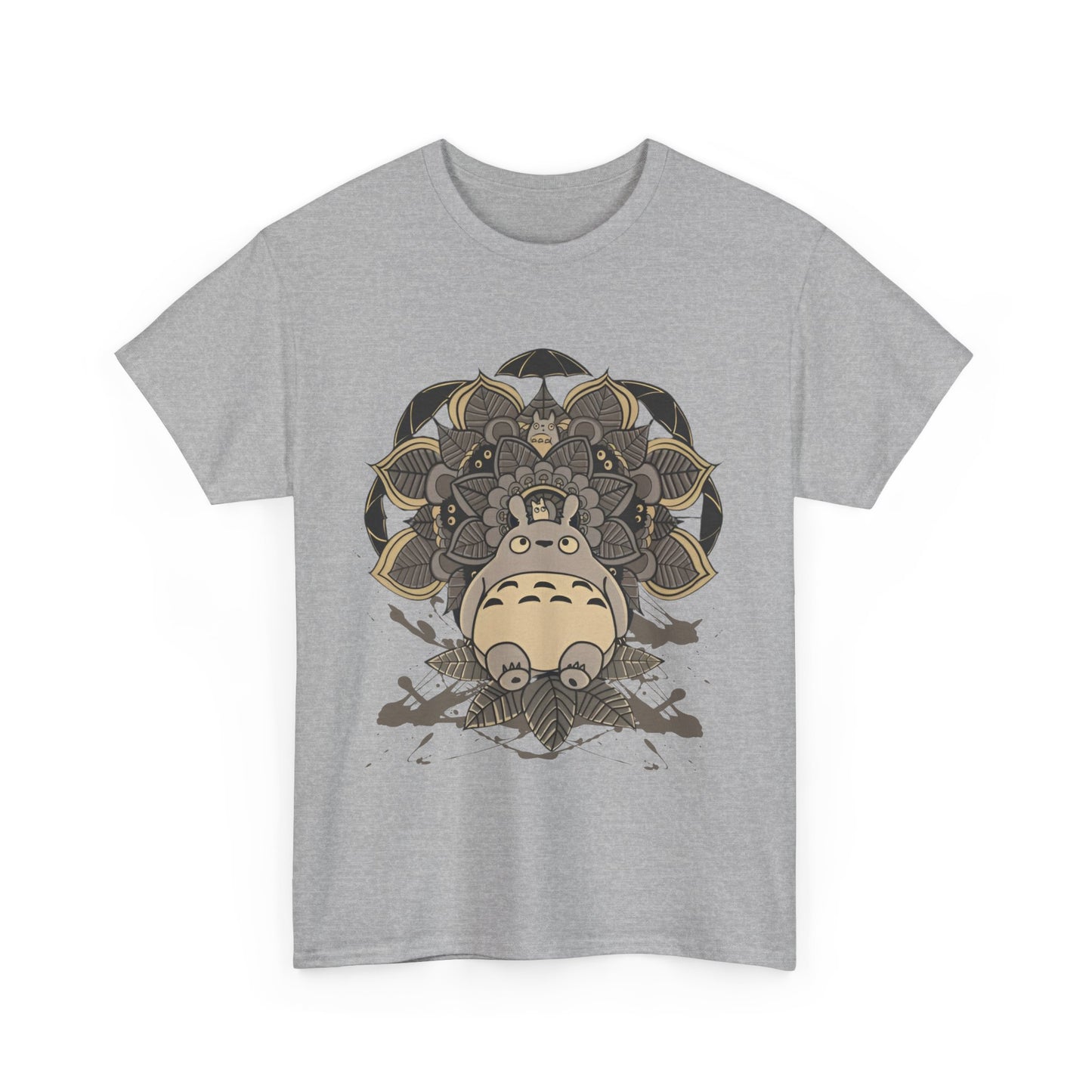My Neighbor Totoro Art T-Shirt 100% Cotton Studio Ghibli Anime Tee