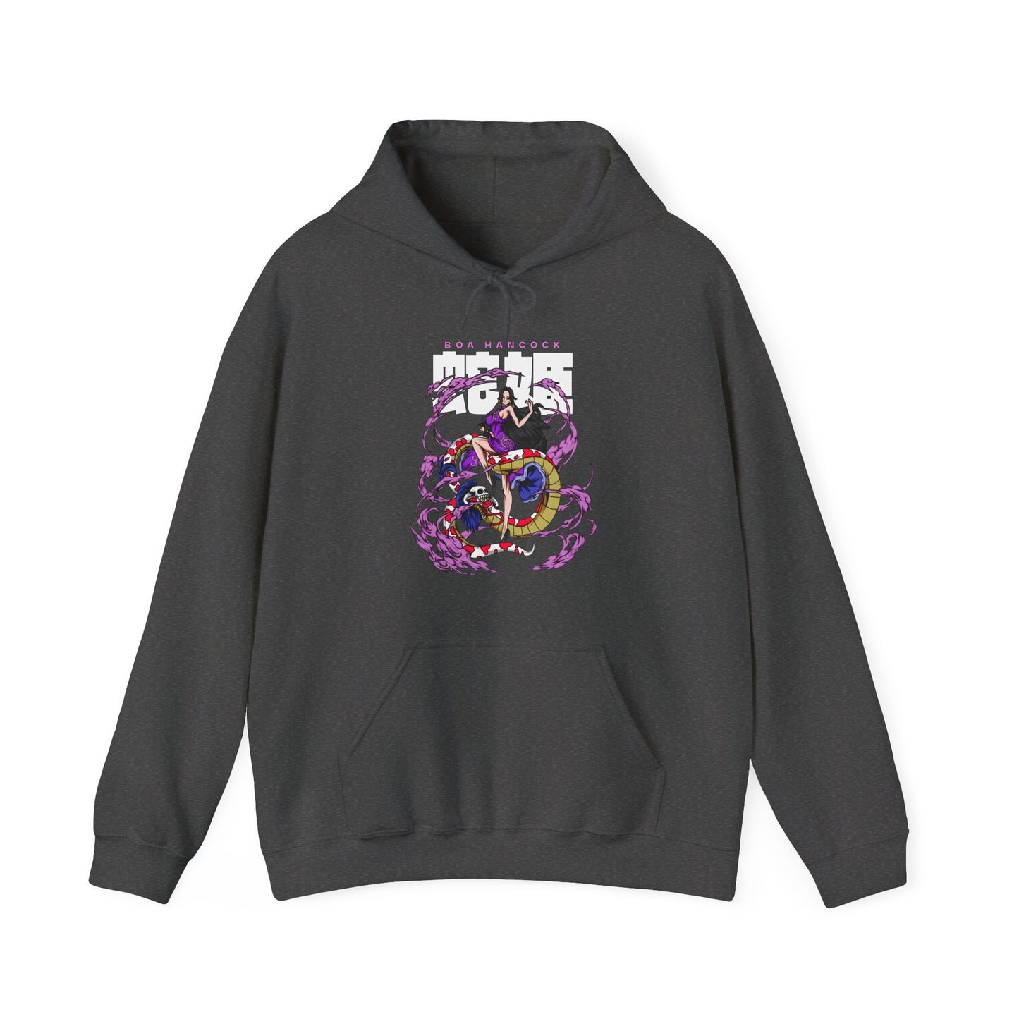 Boa Hancock Hoodie – 100% Cotton One Piece Anime Hoodie for True Fans