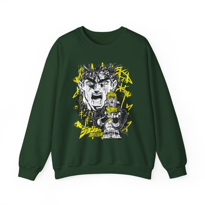 Joestar Sweatshirt – 100% Cotton JoJo’s Bizarre Adventure Pullover for Anime Fans