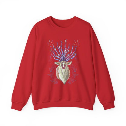 Forest Spirit Sweatshirt – 100% Cotton Princess Mononoke Pullover | Studio Ghibli Anime Sweater
