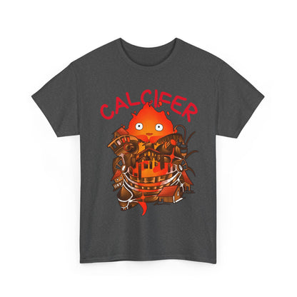 Calcifer Castle T-Shirt | 100% Cotton Howl’s Moving Castle Ghibli Tee