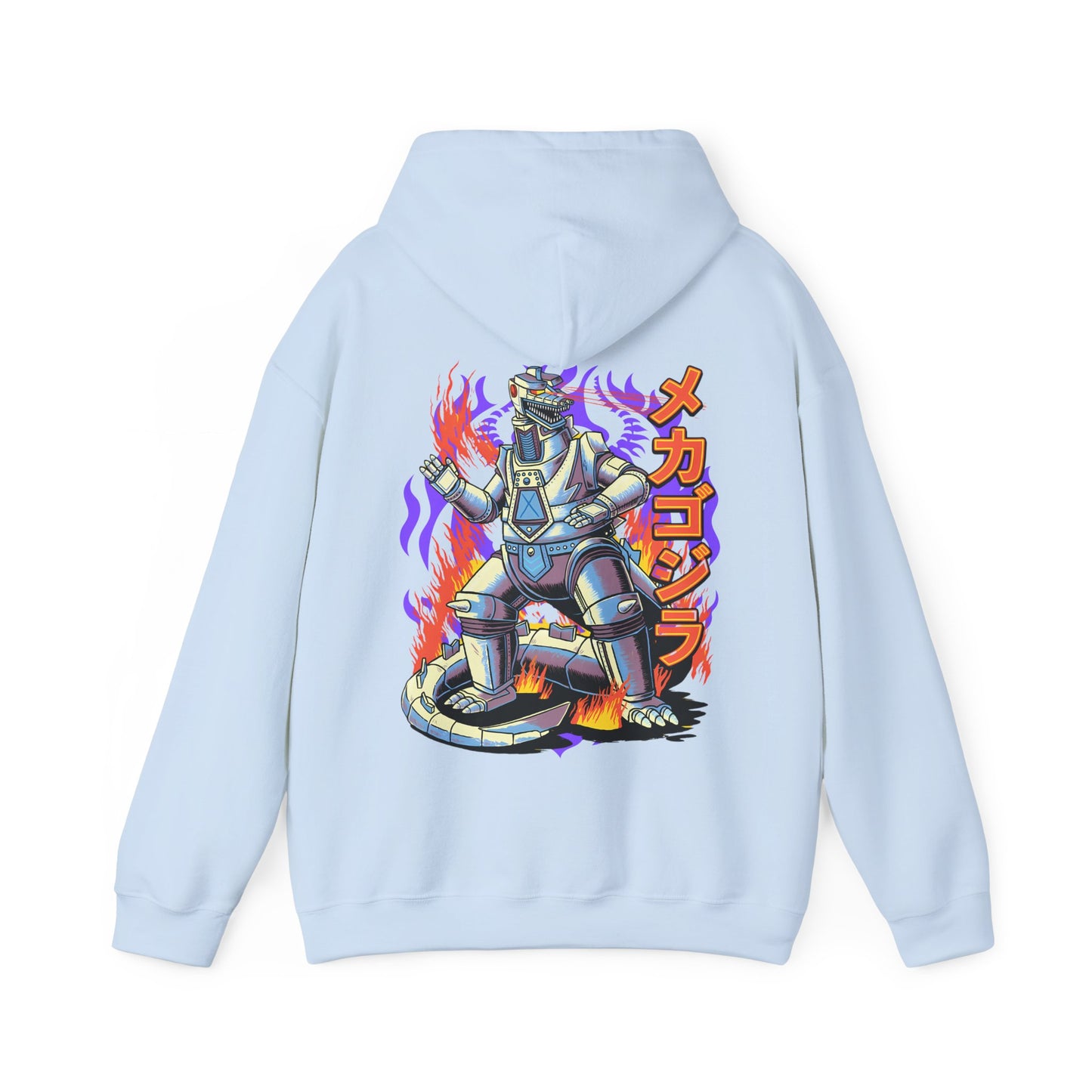 Mechagodzilla Kaiju Hoodie – 100% Cotton with Epic Back Print | Monsterverse Anime Streetwear