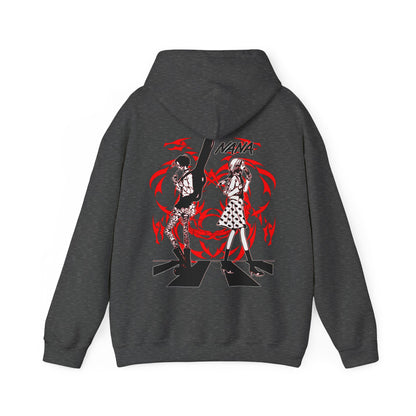 Nana Osaki Black Stones Hoodie – 100% Cotton with Back Print | Punk Rock Anime Streetwear