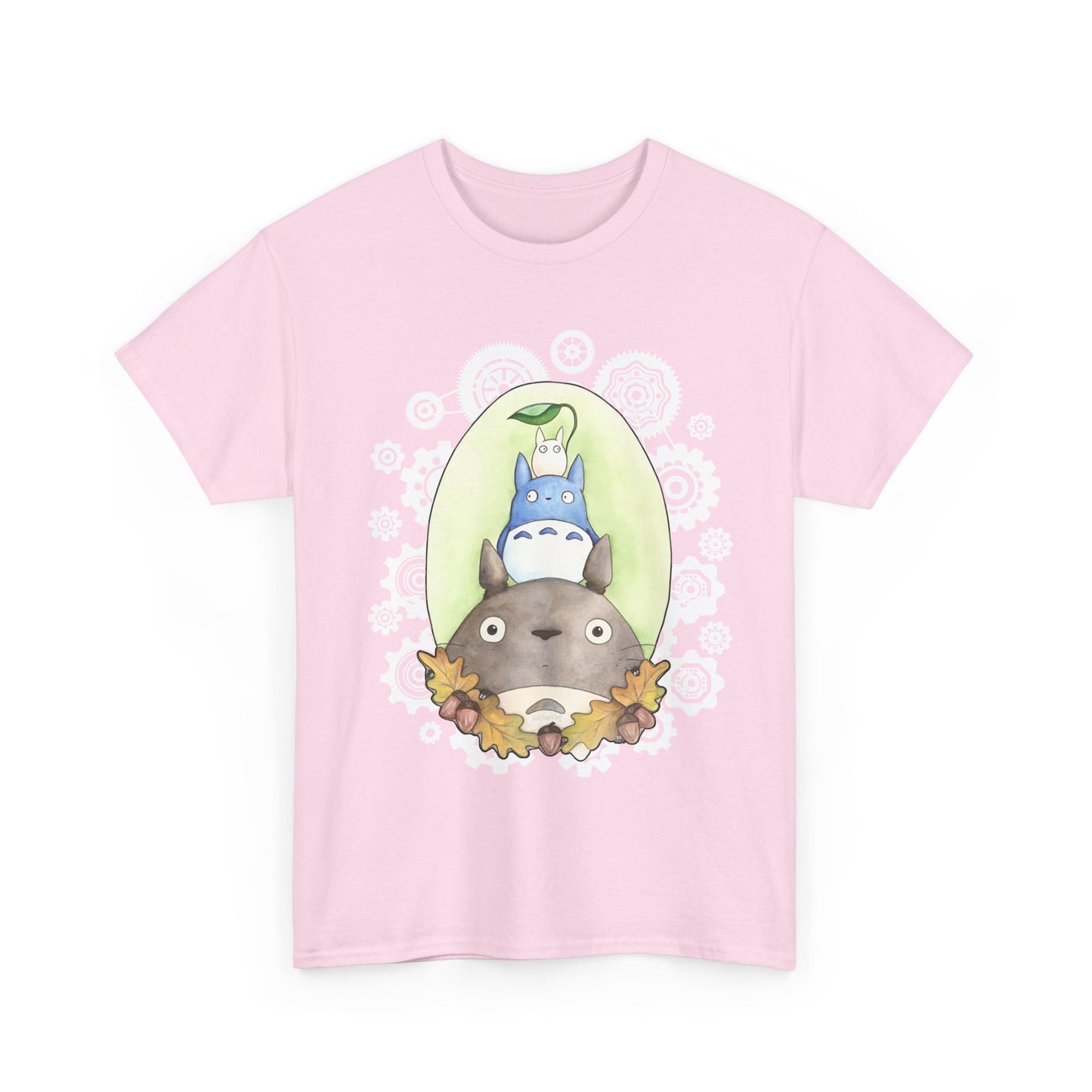 My Neighbor Totoro Sweet T-Shirt 100% Cotton Studio Ghibli Anime Tee