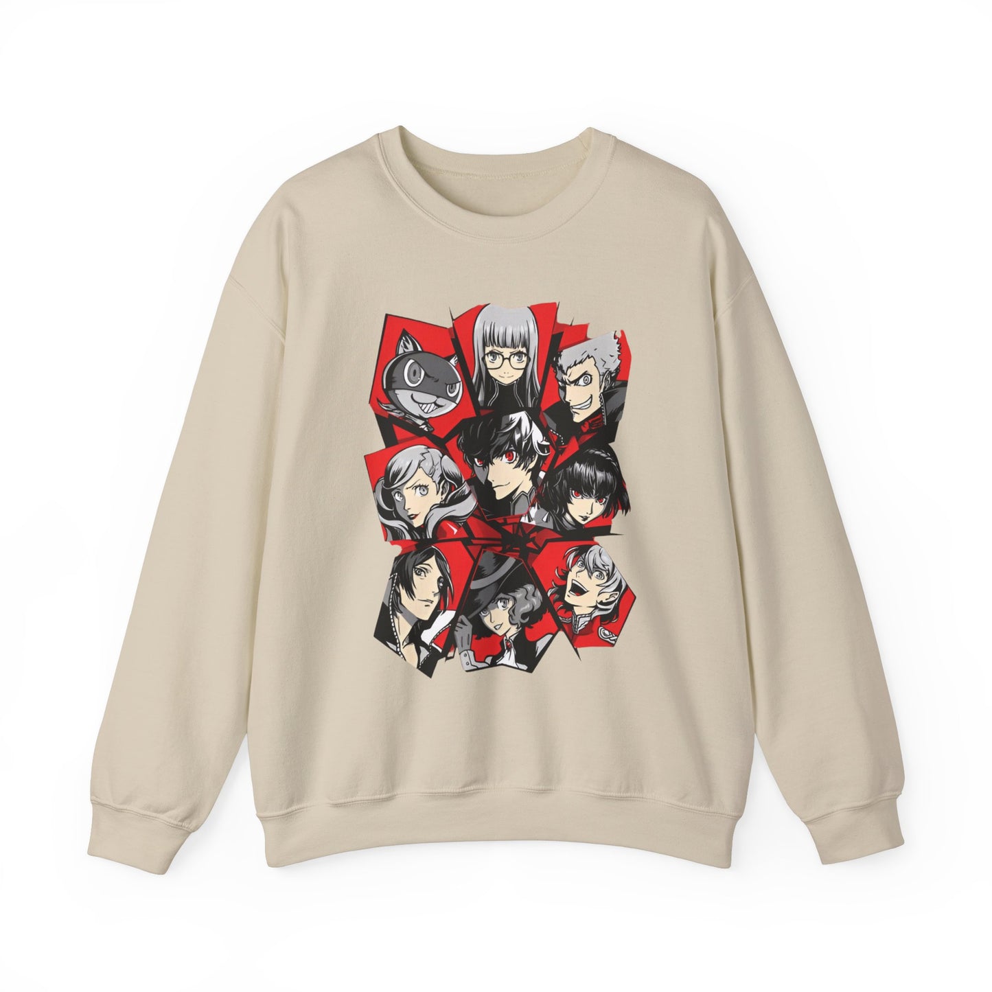 Persona 5 Video Game Sweatshirt – 100% Cotton | Phantom Thieves Cozy Anime Sweater