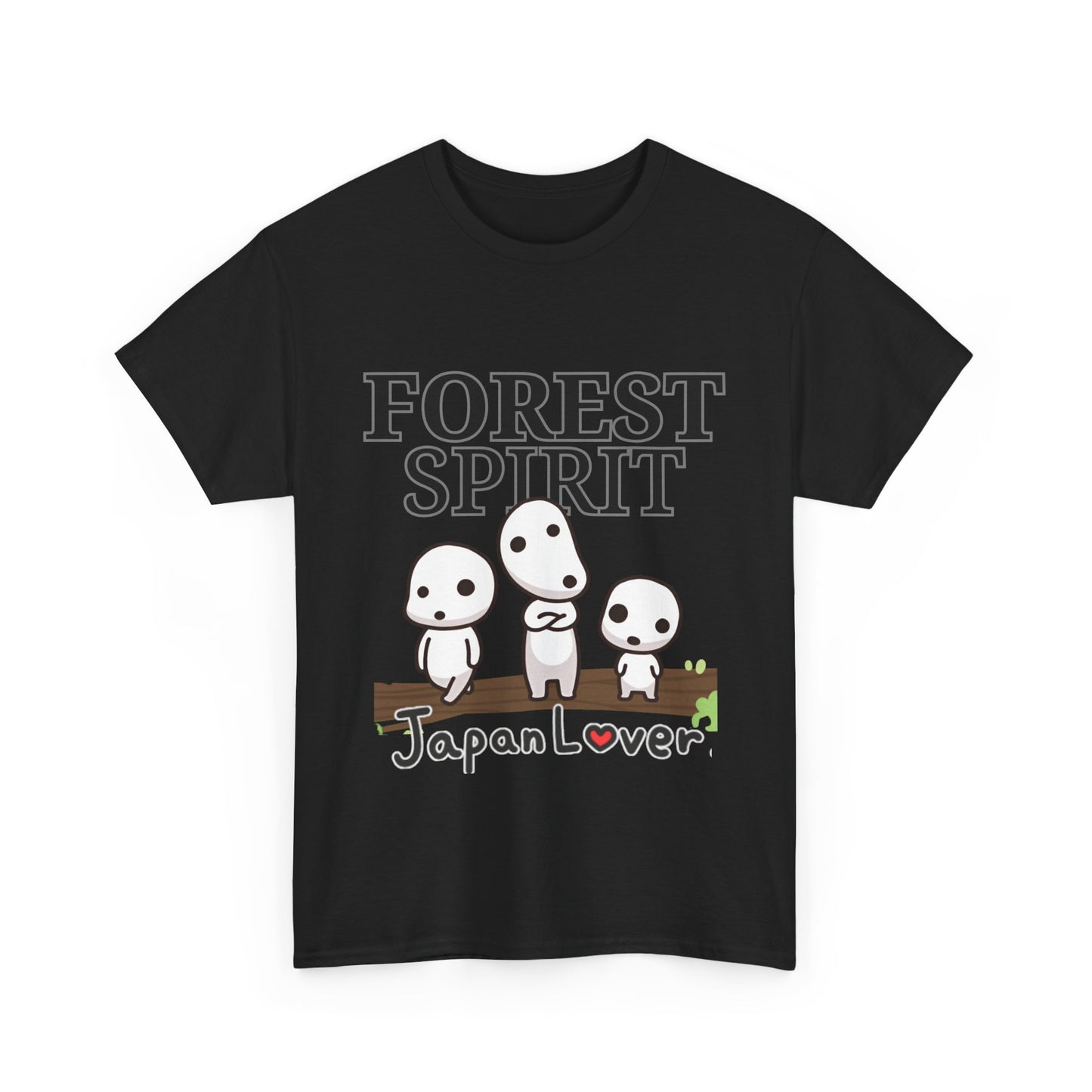 Kodamas Princess Mononoke T-Shirt 100% Cotton Studio Ghibli Tee