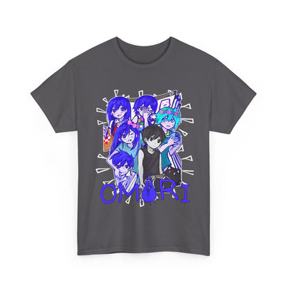 OMORI Family T-Shirt – 100% Cotton Indie Game Tee Featuring Sunny and Friends