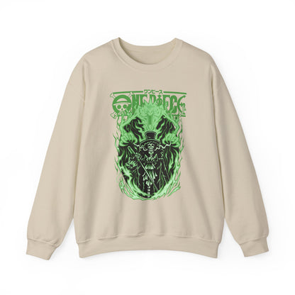 Brook One Piece Sweatshirt – 100% Cotton Anime Pullover for Soul King Fans