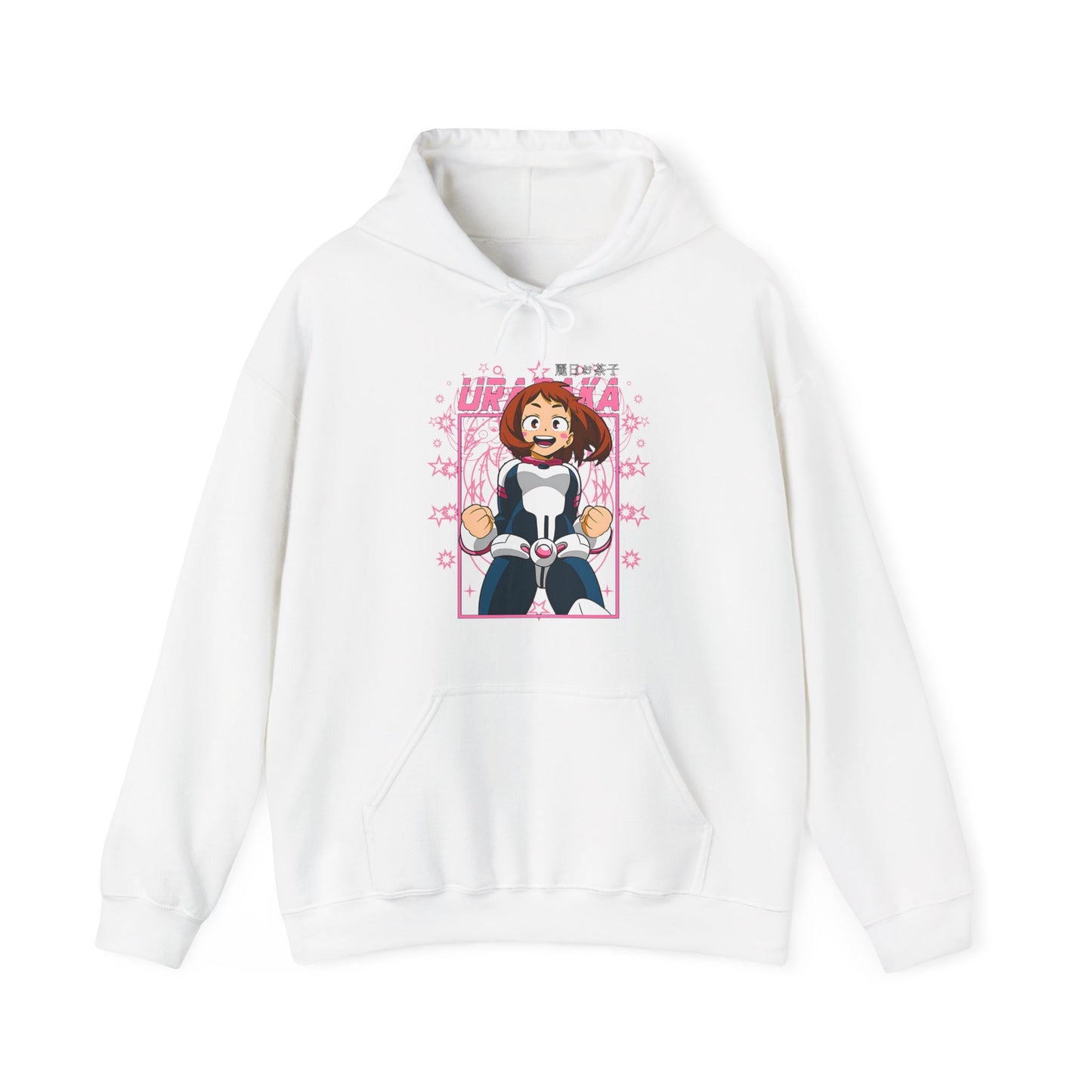 Ochaco Uraraka Hoodie – 100% Cotton Gildan 18500 | My Hero Academia Anime Hoodie for True Fans