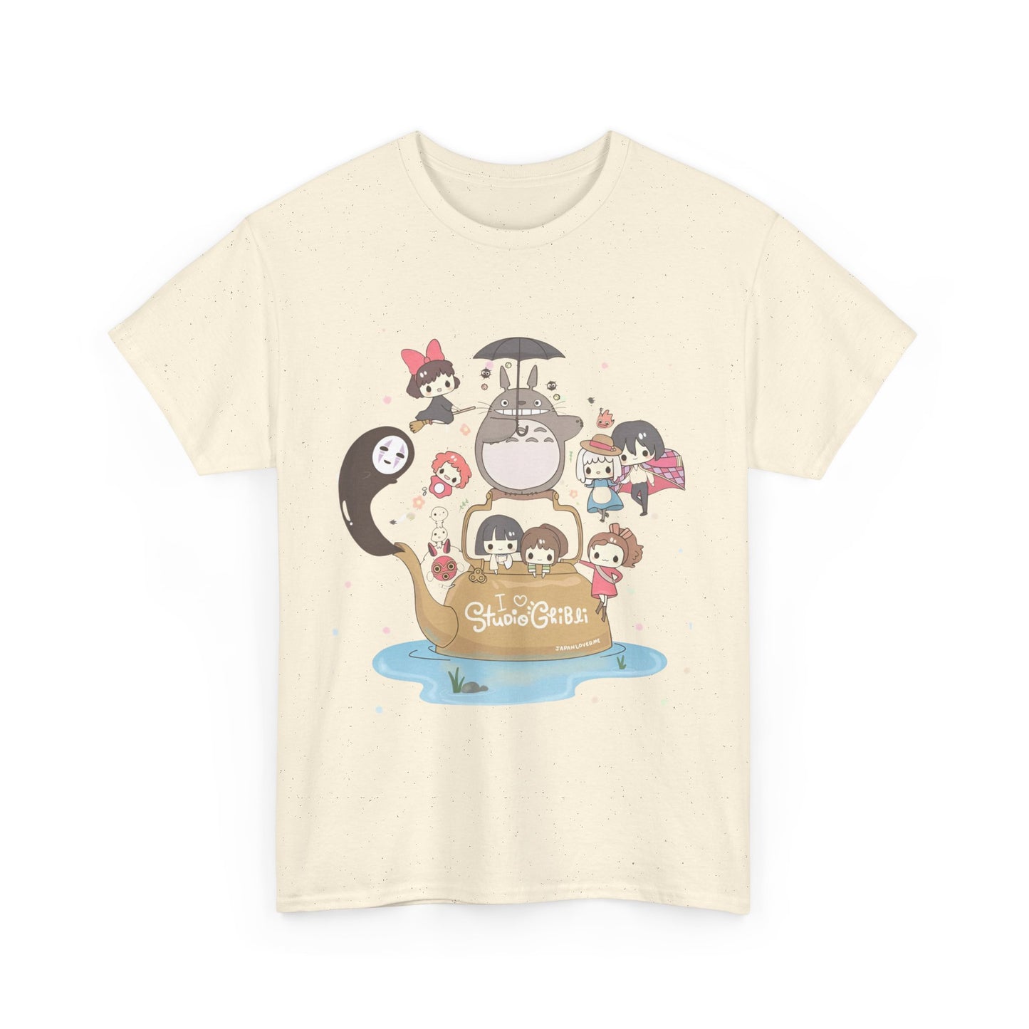 Ghibli Characters T-Shirt – 100% Cotton Studio Ghibli Anime Tee